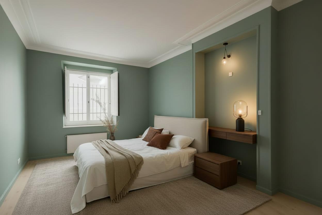 Après rénovation à Levallois-Perret — Salle de bain refaite à neuf