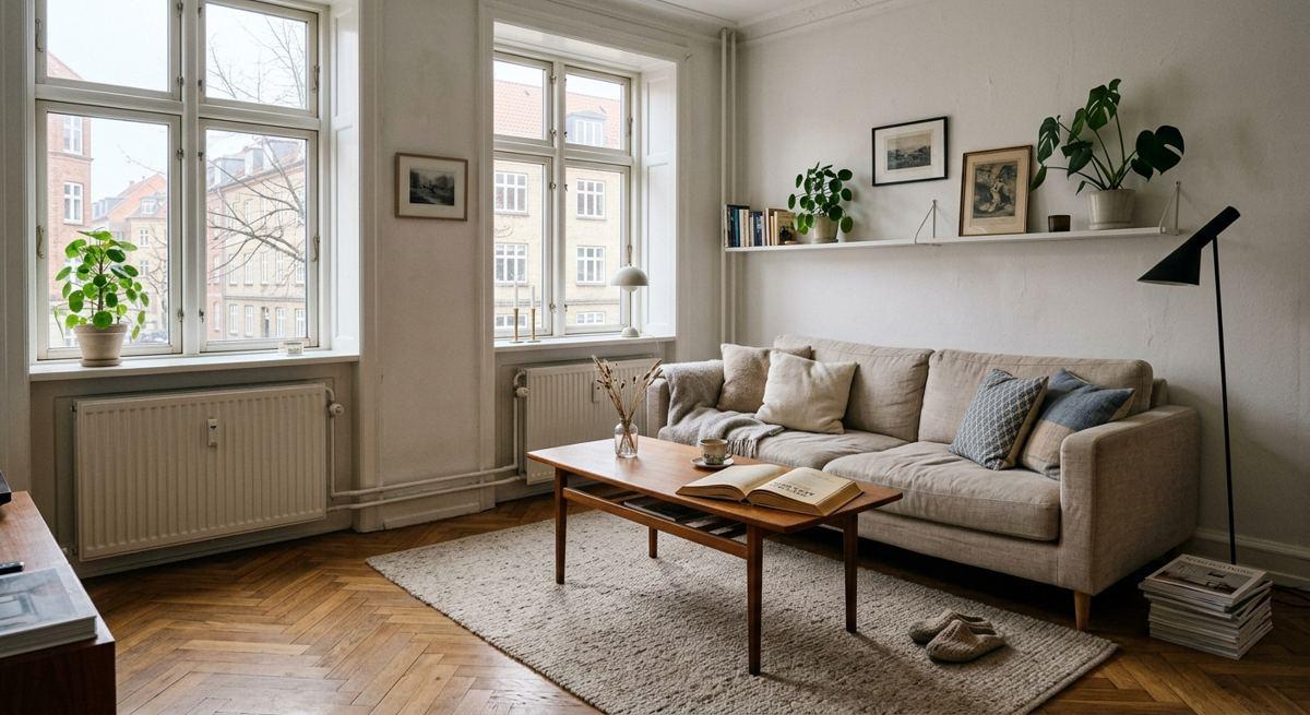 1. Salon scandinave