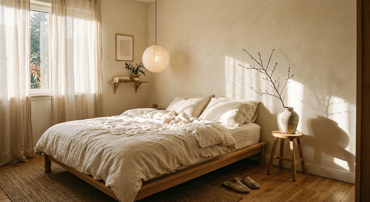 2. Petite chambre japandi