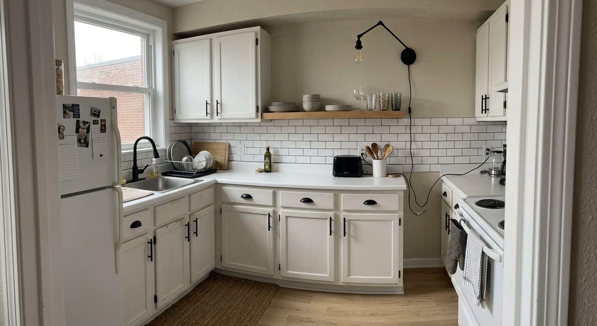 3. Rental kitchen on a budget