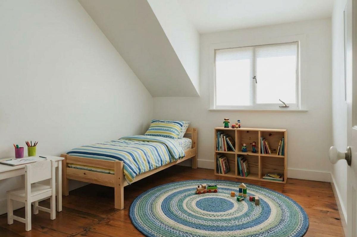 4. Child's bedroom under the slope