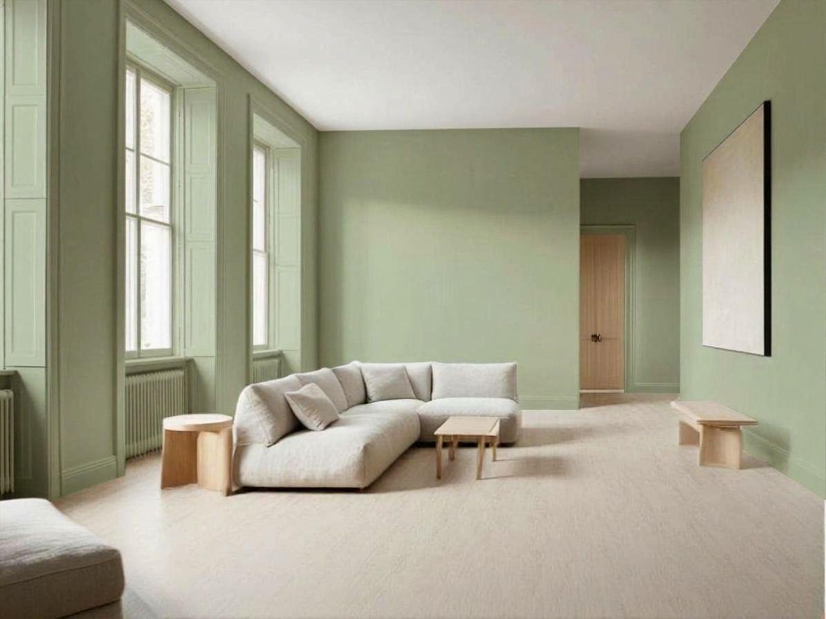 1. Sage green with a hex code / 1. Vert sauge avec un code hex